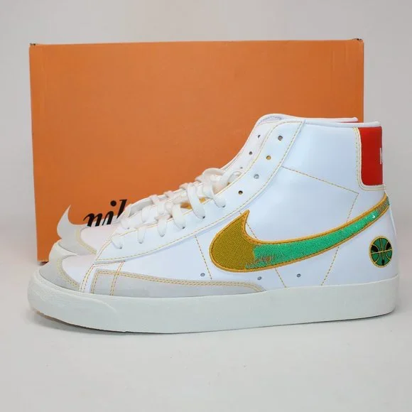 Nike Raygun Blazer Mid ' 77 VNTG Men's 13 BRAND NEW DD9239-100 Sneakers Shoes - Picture 1 of 10